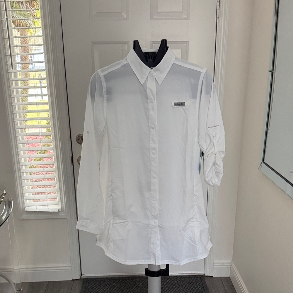 Columbia White Women's Tunic Top